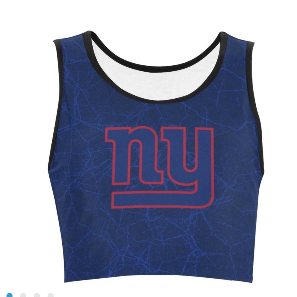 Size small and medium giants crop top